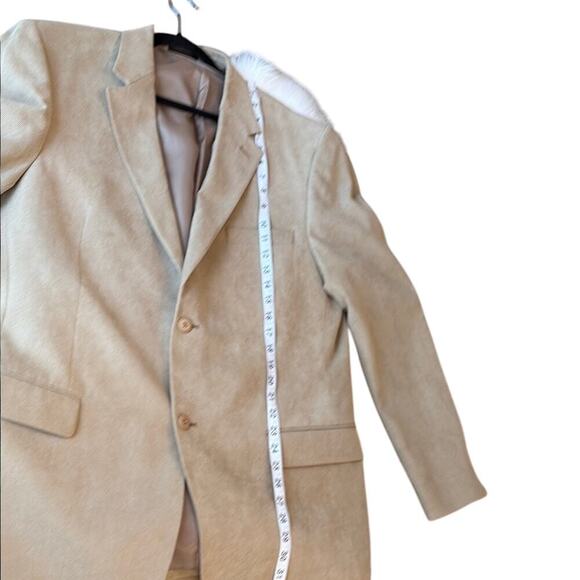 Andrew Fezza Classic Tan Men's Blazer - Picture 6 of 7